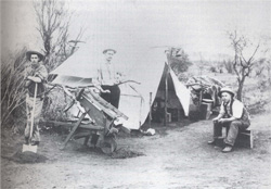 Prospector's camp early 1900's (E.Snell)