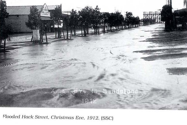 Old Postcards - Flooded Hack Street